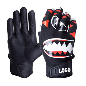 2025 personnalisé propre Logo Baseball frappeur gant motif peau de chèvre Cabretta cuir Baseball frappeur gants - Product Image 3