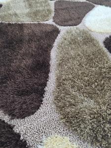 Alfombra Turca Moderna de Algodón Jacquard Tejida a Máquina Adiva, Rectangular, de Alta Calidad, Pelo Medio, Resistente a las Manchas, Diseño Abstracto - Product Image 4