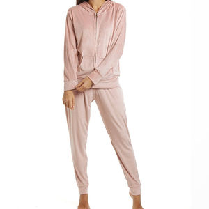 Ropa de entrenamiento de fabricante OEM, ropa de mujer, chándal de talla grande, traje de jogging, sudaderas con capucha informales personalizadas, chándal para niñas - Product Image 1