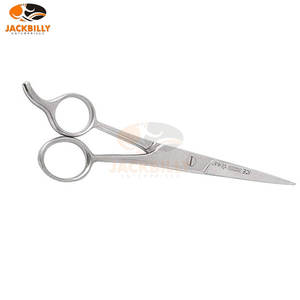 กรรไกรตัดผมสำหรับช่างตัดผมและสไตลิสต์กรรไกรตัดผมทรงตรงและผอมบางแบบพรีเมียมพร้อมมีดโกน-ขอบคมสำหรับการตัดที่แม่นยำ - Product Image 6