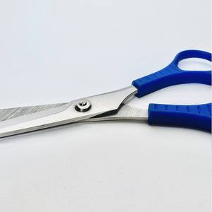 Ciseaux de coiffure professionnels Eversharp 5,75 pouces pour droitiers, en acier inoxydable, à lame droite, personnalisables, bleu cuit - Product Image 6