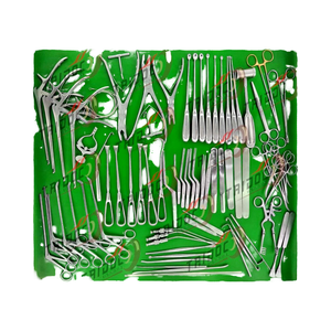 Juego de 78 Piezas de Instrumentos Quirúrgicos Ortopédicos Espinales Básicos para Craneotomía y Laminectomía - Product Image 1