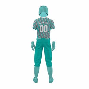 Uniforme de Béisbol Juvenil Jersey de manga corta con estampado personalizado para hombres Ropa deportiva Jersey de béisbol - Product Image 6