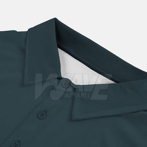 เสื้อยืดโปโลผู้ชายผ้าฝ้าย100% ใส่สบายระบายอากาศได้ดี - Product Image 3