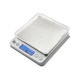 Báscula Digital Profesional AEK-Tech I2000, Capacidad de 2 kg, Precisión de 0.1 g, Pantalla LCD Retroiluminada de Metal - Product Image 2