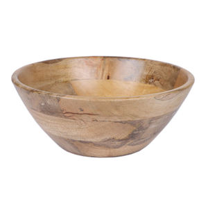 Diseño impresionante de madera de forma redonda cuenco para servir alimentos esmalte terminado para el hogar y la boda vajilla comida y aperitivos cuencos - Product Image 2