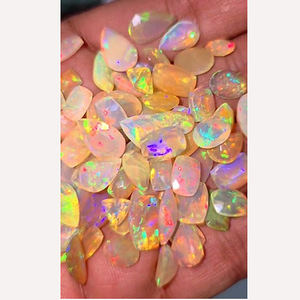 79ชิ้นโอปอลเอธิโอเปียธรรมชาติ8มม. ถึง15มม. ลูกแพร์แปดเหลี่ยมล้านล้านด้าน110 CTS ล็อต iroc ขายหลวมตัดเรา $275 - Product Image 3