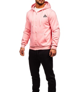 Joggers negros de alta calidad, chándal en blanco personalizado, conjunto deportivo para hombre, chándales lisos para hombre, cómodos personalizados - Product Image 2