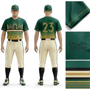 Camiseta de Béisbol Personalizada de Malla Transpirable, Uniforme de Equipo de Verano, Cuello en V con Botones, Ropa Deportiva - Product Image 3