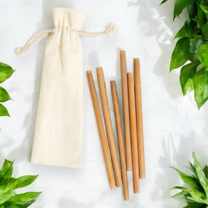 Compostable drinking <b>straws</b> good quality barware supply <b>bamboo</b> drink <b>straw</b> wholesale price - Product Image 1