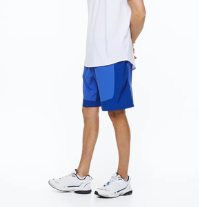 กางเกงขาสั้นผ้าแคนวาสสไตล์ลำลองสำหรับผู้ชาย สวมใส่สบาย รับสกรีนโลโก้ 100% เอวยางยืด ลายเรียบ กันลม แห้งเร็ว ราคาขายส่ง - Product Image 5