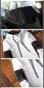 2025 hommes hiver à capuche coton maternité survêtements grande taille vêtements de sport décontracté Fitness survêtement avec Design écologique - Product Image 4
