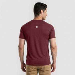 T-shirt Confortable Homme Maroon Cross Flex - Product Image 2