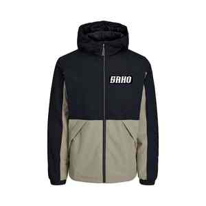 Cortavientos GAA con logotipo personalizado y dobladillo elástico, cremallera impermeable, forro de malla transpirable, proveedores OEM, MOQ Pakistán - Product Image 3