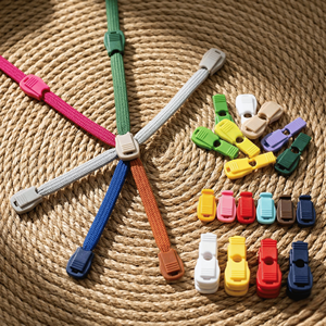 En stock: Topes de nailon de colores para cordones, cierres de seguridad para cordones de ropa, bolsos y zapatillas. - Product Image 4