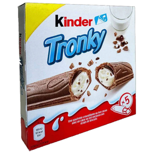 Wholesale Export Low Cost Ferrero Kinder Tronky 3 Pack <b>Chocolate</b> Wafer Bars 90g For Cream Filled Crunchy Wafer <b>Chocolate</b> - Product Image 1