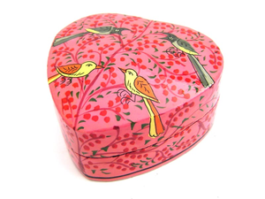 Luxurious Kashmiri Paper Mache Trinket Boxes Hand-Painted Jewelry Collection Keepsakes for Home Decor - Product Image 4