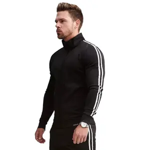 Nueva llegada chándal personalizado correr al aire libre gimnasia hombres mujeres Jogging trajes gimnasio ropa Conjunto personalizado - Product Image 1
