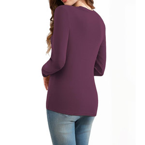 Servicios OEM, Fabricante Líder, Diseño Personalizado, Marca Privada, Camisas de Manga Larga Cómodas para Mujer para Exteriores - Product Image 2