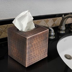 Antique Hammered Metal <b>Tissue</b> Box For Kitchen Dining Table Restaurant <b>Wedding</b> in Wholesale Price - Product Image 5
