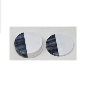 Nuevos posavasos de mármol hechos a mano de alta calidad para el hogar y la Mesa del hotel Ware100 % posavasos de mármol natural forma redonda para la cocina del hogar - Product Image 6