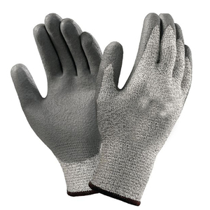 Guantes DE SEGURIDAD RECUBIERTOS de látex de gran oferta de fábrica, guantes de construcción antideslizantes con acabado de poliéster, guantes de trabajo industriales - Product Image 5