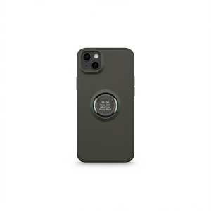 Funda para Teléfono DAM TPU con Diseño Esmerilado, Anillo Magnético, Antigolpes y Antideslizante para iPhone 14 - Product Image 2