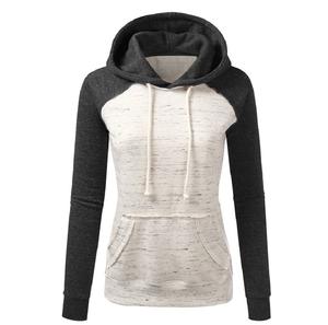 Sweat à capuche imprimé bouffant de haute qualité logo personnalisé 100% coton polaire lourde vierge surdimensionné grande taille sweats à capuche pour femmes - Product Image 3