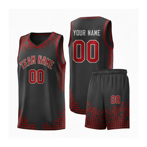 Uniforme de Baloncesto Bordado, Jersey de Equipo Personalizado, Ropa Deportiva de Malla Transpirable de Alta Calidad, Venta al Por Mayor - Product Image 3