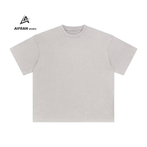 Camiseta de Alta Calidad 100% Algodón, Corte Cuadrado, Holgada, Corta, con Estampado Digital, Tejido Jersey, Frente Liso - Product Image 4