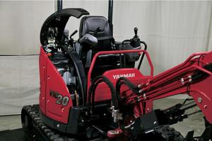 Mini-excavatrice Yanmar ViO23, poids opérationnel de 1,2 tonne, moteur Yanmar, boîte de vitesses, pompe, roulement, PLC, YUKEN, ENERPAC, chenilles - Product Image 2