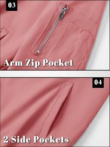 Chaqueta de bombardero acolchada para hombre, chaqueta de vuelo de béisbol informal para todos los días, ropa de calle de verano, abrigo de invierno - Product Image 5