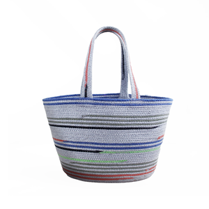 Vente chaude femmes Hobo sacs grande capacité jonc de mer Jute plante Fiber sac fourre-tout poignée en bois bohème tissé sac de plage pour le quotidien - Product Image 2