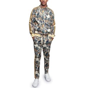 Chándales florales, conjunto unisex de 2 piezas con capucha, conjuntos de Jogger, pantalones de chándal, pantalones Cargo y chándales elegantes para una comodidad activa - Product Image 1