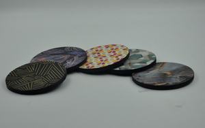 แผ่นรองแก้วแผ่นรองแก้วพิมพ์ลายแผ่นรองแก้ว Meena - Product Image 3