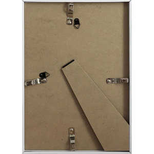 Marco de Plástico Blanco Simple para Póster DIN A5, 14.8 x 21 cm, Marco para Fotos con Vidrio, Madera, Papel PS, Tamaño Personalizado, Decorativo - Product Image 1