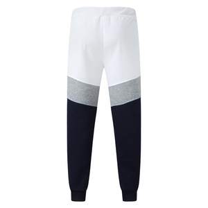 Survêtements personnalisés pour hommes, ensemble de pantalons de survêtement et de sweat-shirts en coton, surpiqûres contrastées, survêtement pour hommes fait à la main avec impression en relief - Product Image 2