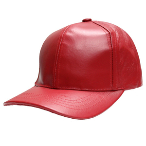 Casquette de baseball en cuir embossé respirant de haute qualité pour hommes, modèle de chapeaux - Product Image 2