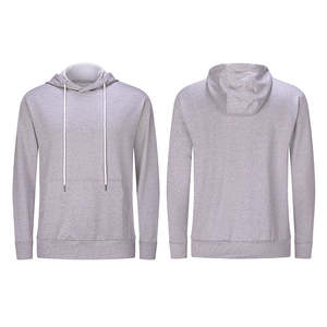 Sweatshirts de luxe unisexes brodés avec logo personnalisé Survêtement épais vierge et lourd Sweatshirts à capuche pour hommes Technique lavée Commande en gros - Product Image 3