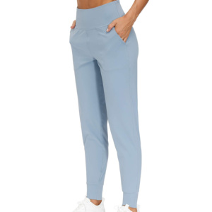 Joggers <b>Pockets</b> Lounge Pants Full Length High Waist Spandex/Polyester Quick Dry Soft Four Way Stretch Breathable Yoga <b>Leggings</b> - Product Image 5