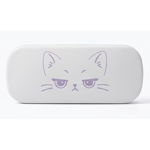 Hard Rectangle Eyeglass <b>Case</b> <b>for</b> <b>Glasses</b> Storage-PU Leather with Metal Accents - Product Image 1