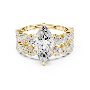 10K oro joyería delicada banda para ella - Product Image 5