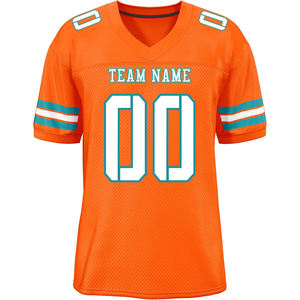 Ropa de calle, camisetas de fútbol americano, ropa deportiva para discoteca, malla de poliéster, secado rápido, transpirable, sublimación, logotipo personalizado, número de nombre - Product Image 5