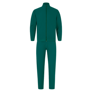 Ensembles de vêtements de sport 2 pièces coupe-vent légers en polyester 100% pour hommes, respirants, avec fermeture éclair complète, pour la salle de sport d'été - Product Image 5