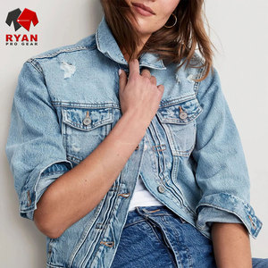 Veste en jean pour femmes tendance, fabriquée avec un tissu de haute qualité, design classique et confortable à porter toute l'année - Product Image 4