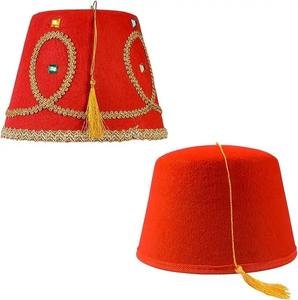 Casquette de Fès personnalisée exquise Design élégant de haute qualité avec ajustement réglable pour toute occasion avec des chapeaux de style intemporel - Product Image 1