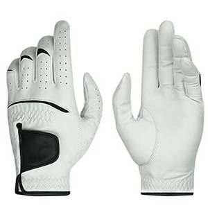 2025 gants de golf de haute qualité avec logo personnalisé pour hommes en cuir artificiel doux et respirant antidérapant extensible doigt complet Service OEM - Product Image 4