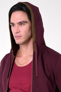Sweat à capuche confortable et respirant pour hommes, vente en gros, logo personnalisé, vêtements de fitness à capuche - Product Image 4
