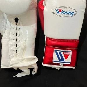 Dernier modèle Gants de boxe gagnants de couleur blanche et rouge les plus demandés Cuir de vache de qualité supérieure Kickboxing et entraînement - Product Image 6