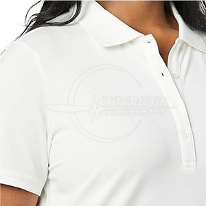 Camiseta de polo de mujer a precio barato con logotipo personalizado al por mayor camisetas de mujer informales al mejor precio - Product Image 5